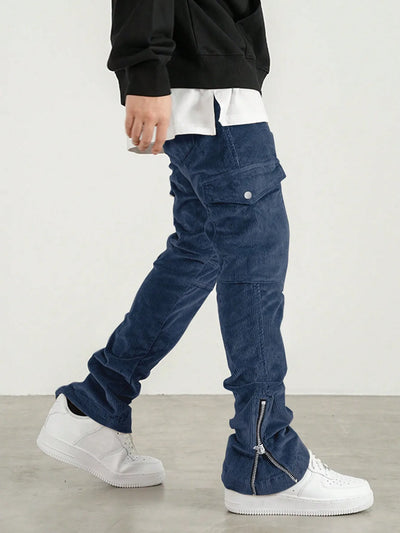 Louis Zipper Cargo Pants