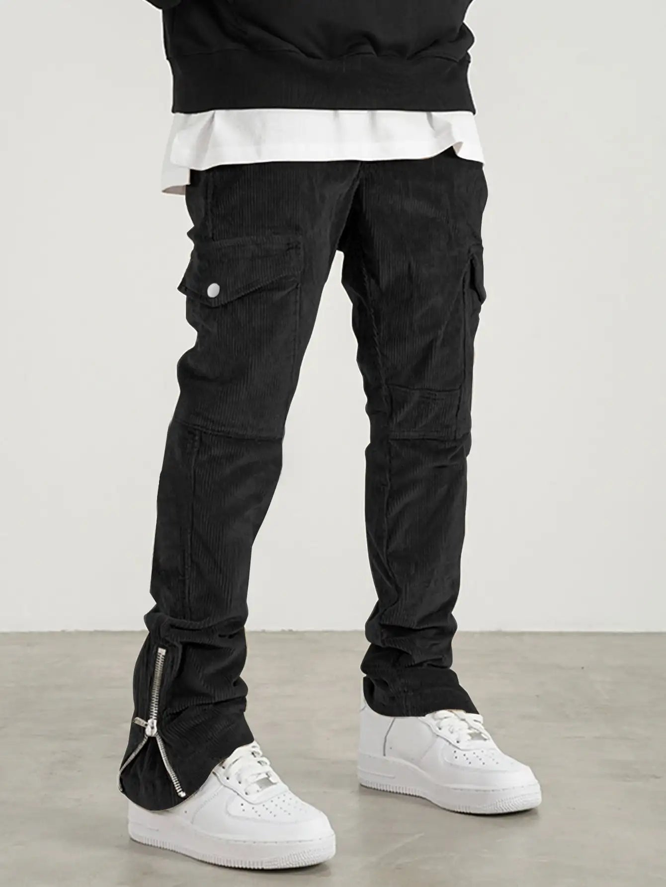 Louis Zipper Cargo Pants